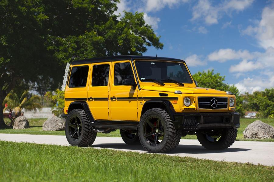  Mercedes-AMG G63 on HRE Wheels (TR45) 2016 года  (фото 1 из 9)